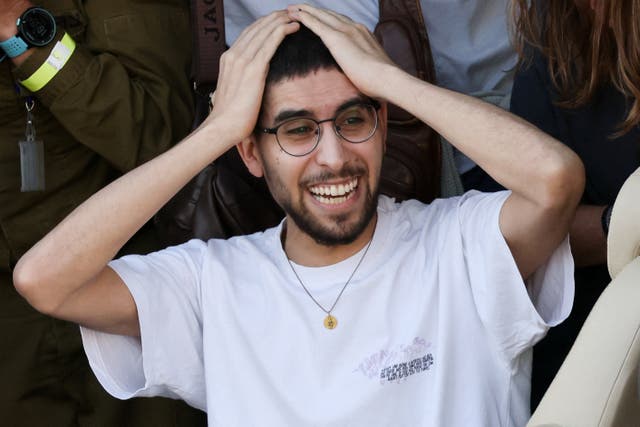 <p>Evyatar David was among 20 living hostages who were released under Donald Trump’s ceasefire deal</p>