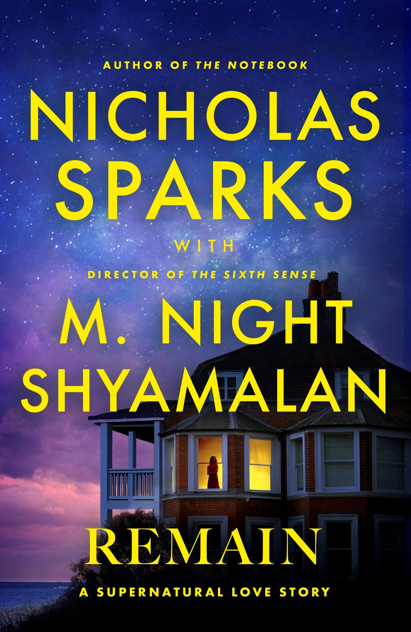 'Remain' is written by Sparks, and is currently being adapted in a film by Shyamalan