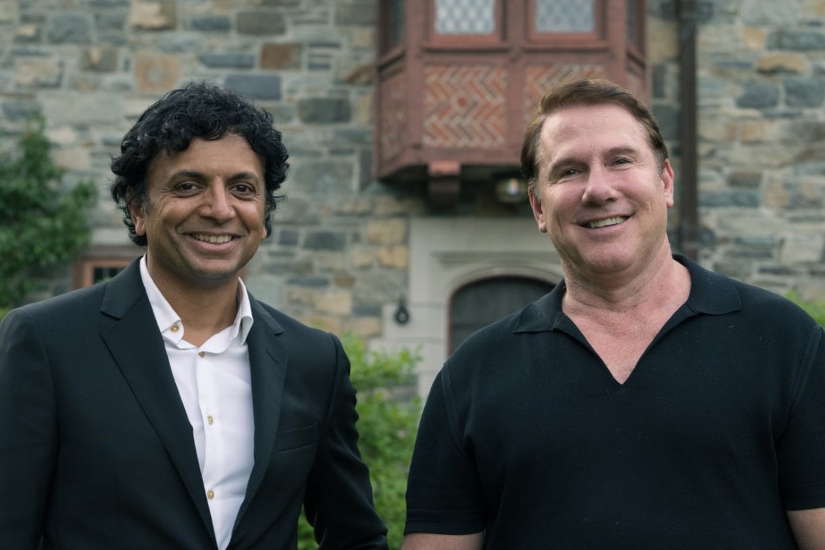 M Night Shyamalan and Nicholas Sparks: ‘We’re two lone wolves. How do two lone wolves work together?’