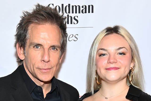 <p>Ben Stiller and his daughter Ella Stiller in New York in October 2024</p>