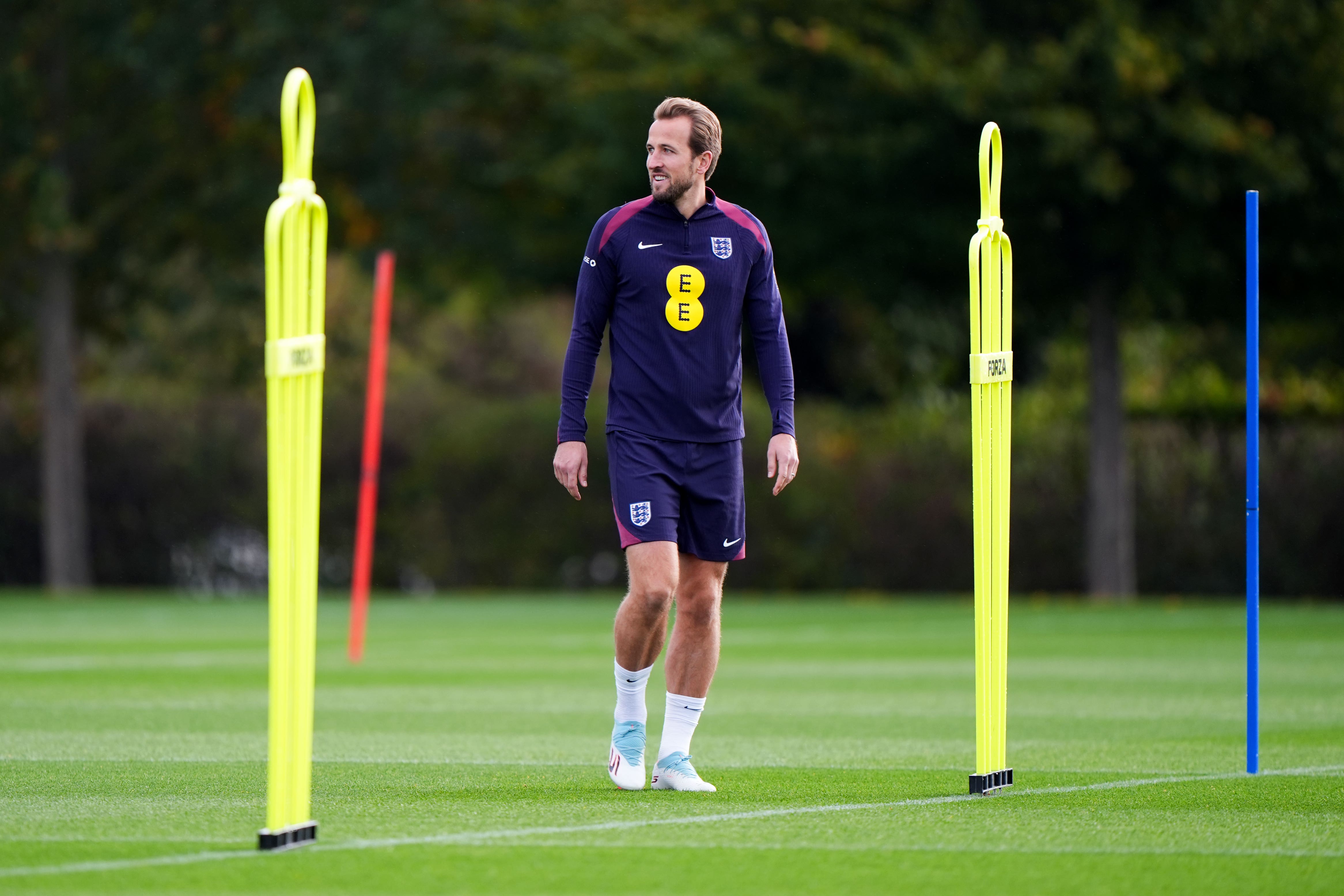 Harry Kane is available for England’s trip (Joe Giddens/PA)