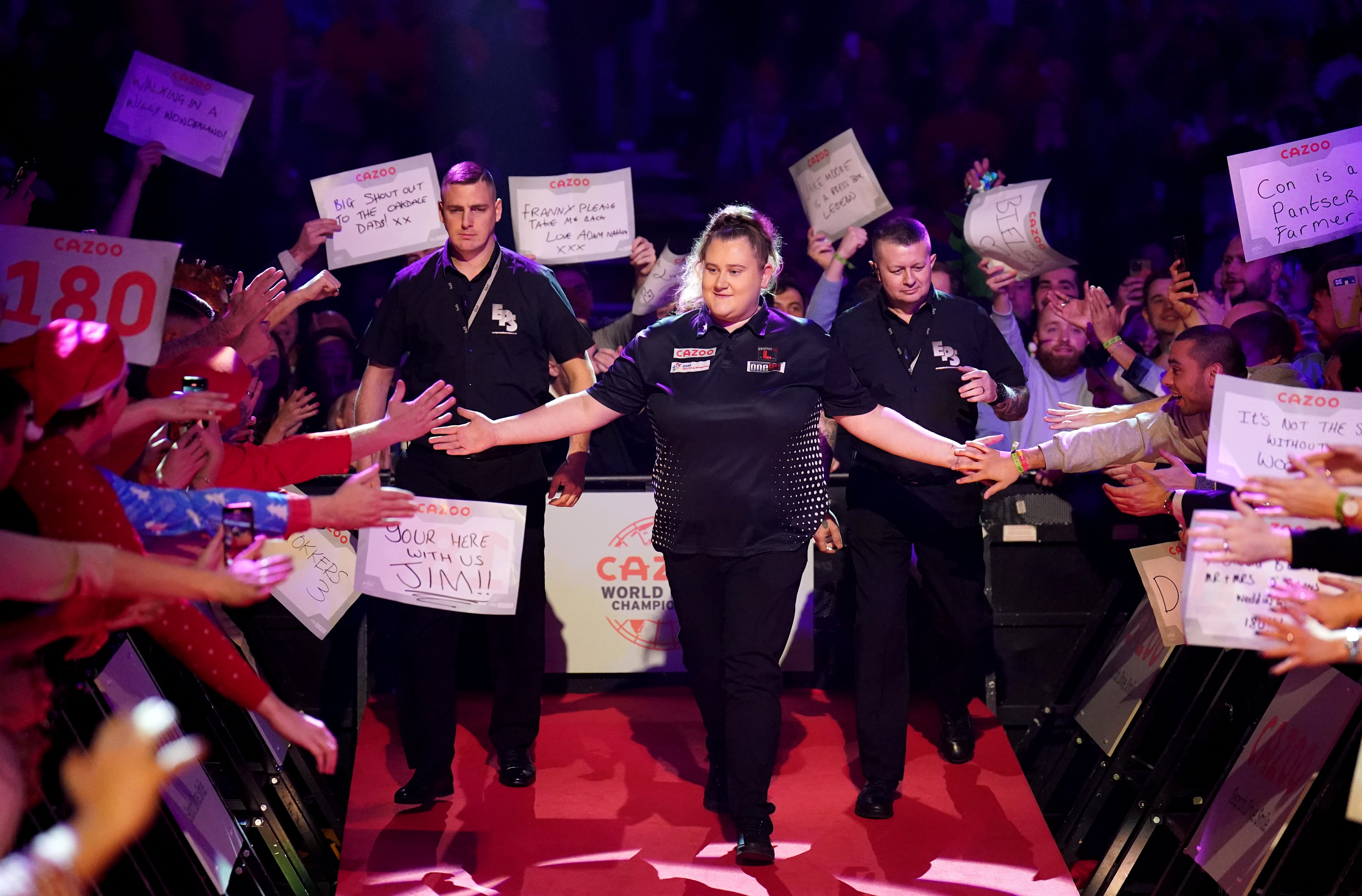Beau Greaves is expected to take up a PDC Tour card for next year (Zac Goodwin/PA)