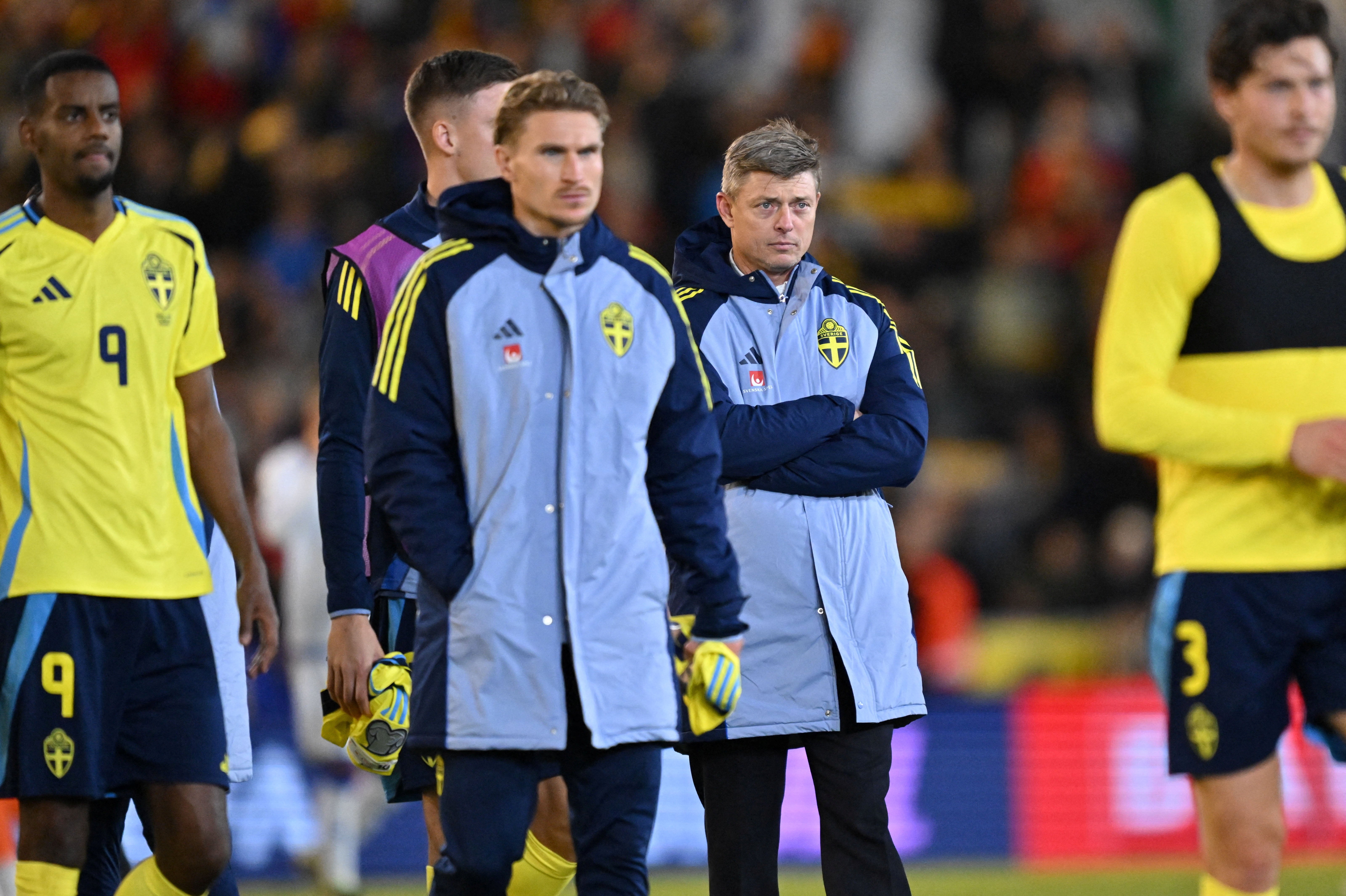 <p>Sweden’s hopes of World Cup qualification are all but gone</p>