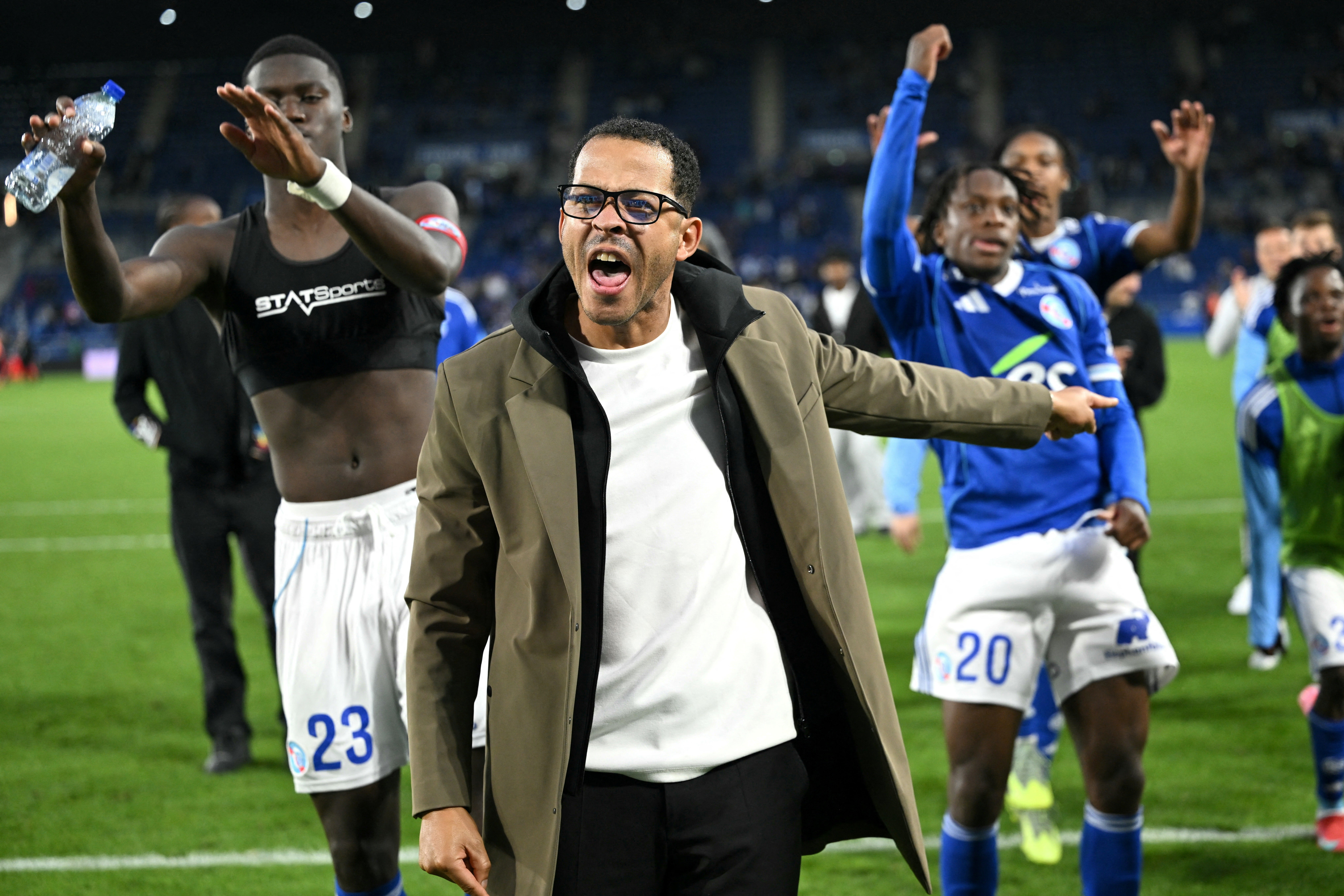 Liam Rosenior has helped guide Strasbourg to new heights on the pitch