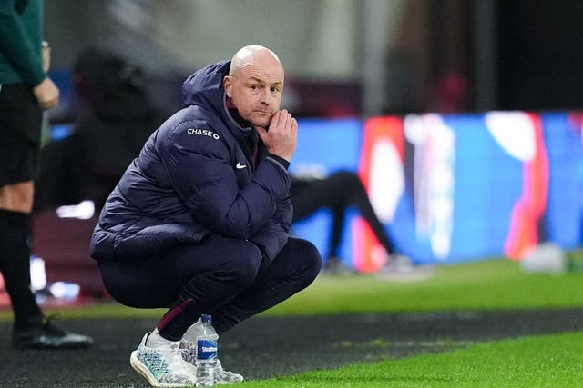 Lee Carsley was happy to take the three points in a stubborn affair with Andorra (Martin Rickett/PA)