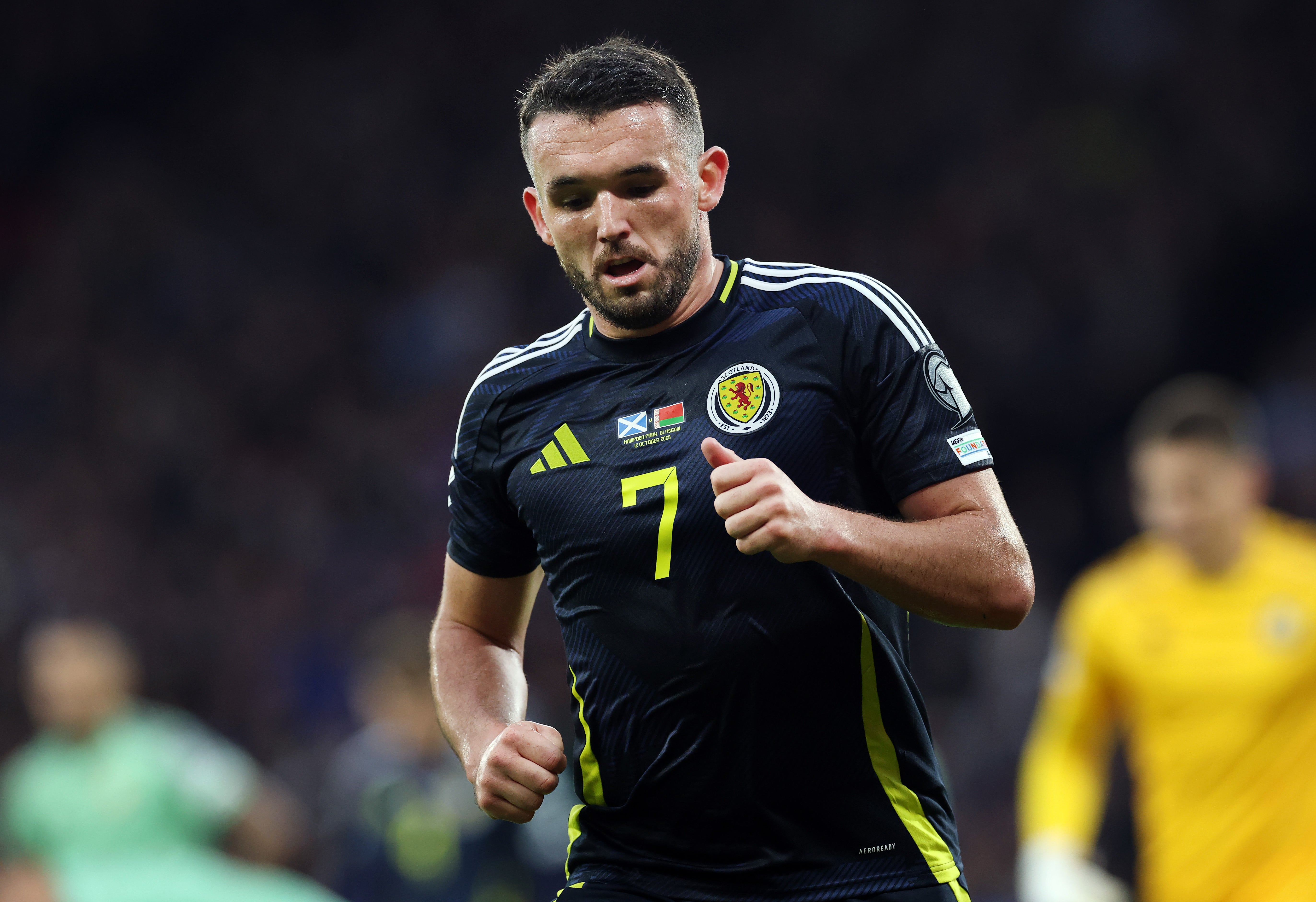 McGinn said Clarke went ‘wild’ at half time