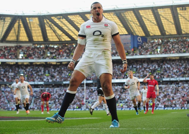 <p>Luther Burrell pictured at the RBS Six Nations match between England and Wales in 2014</p>