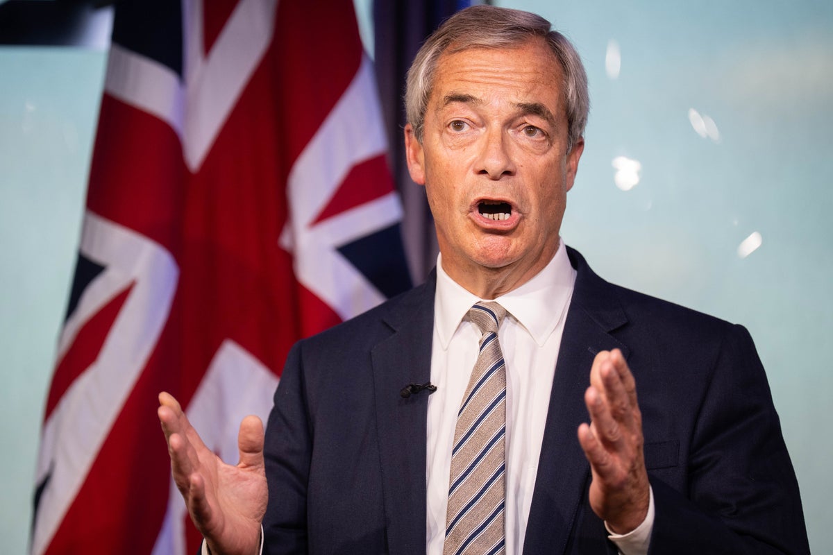 Farage to give up Reform's manifesto pledge for 90bn in tax cuts