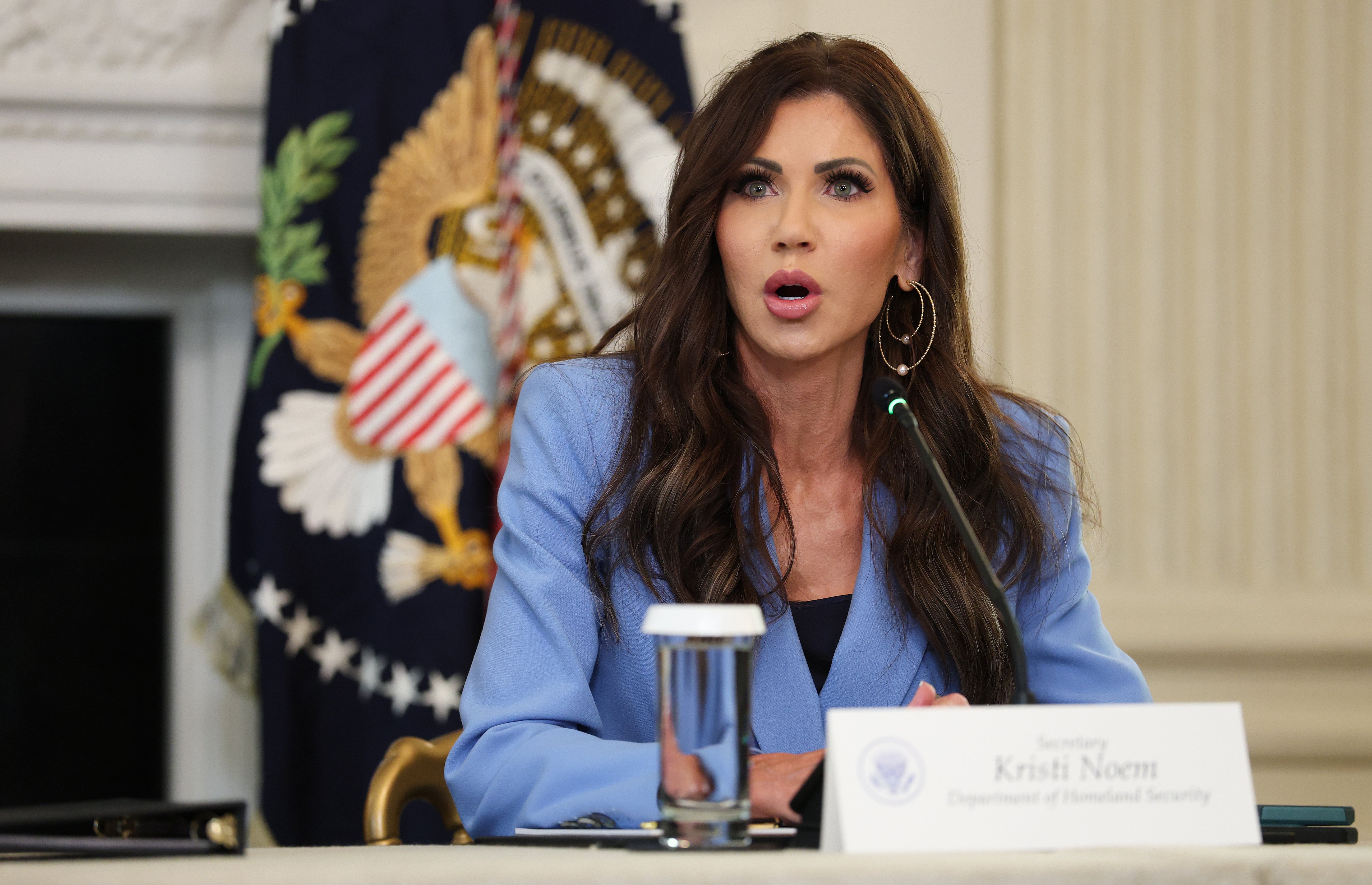 Several airports from Buffalo, New York, to Portland, Oregon, are refusing to air a video of Homeland Security Secretary Kristi Noem blaming Democrats for the ongoing government shutdown
