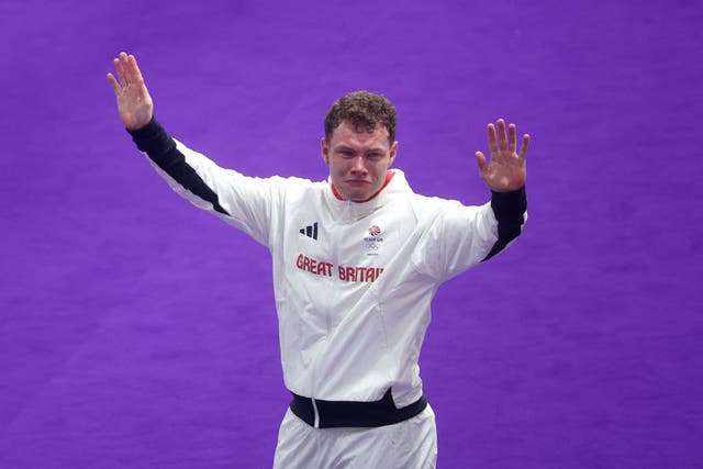 <p>An emotional Carlin won two medals at what would prove his final Olympics</p>