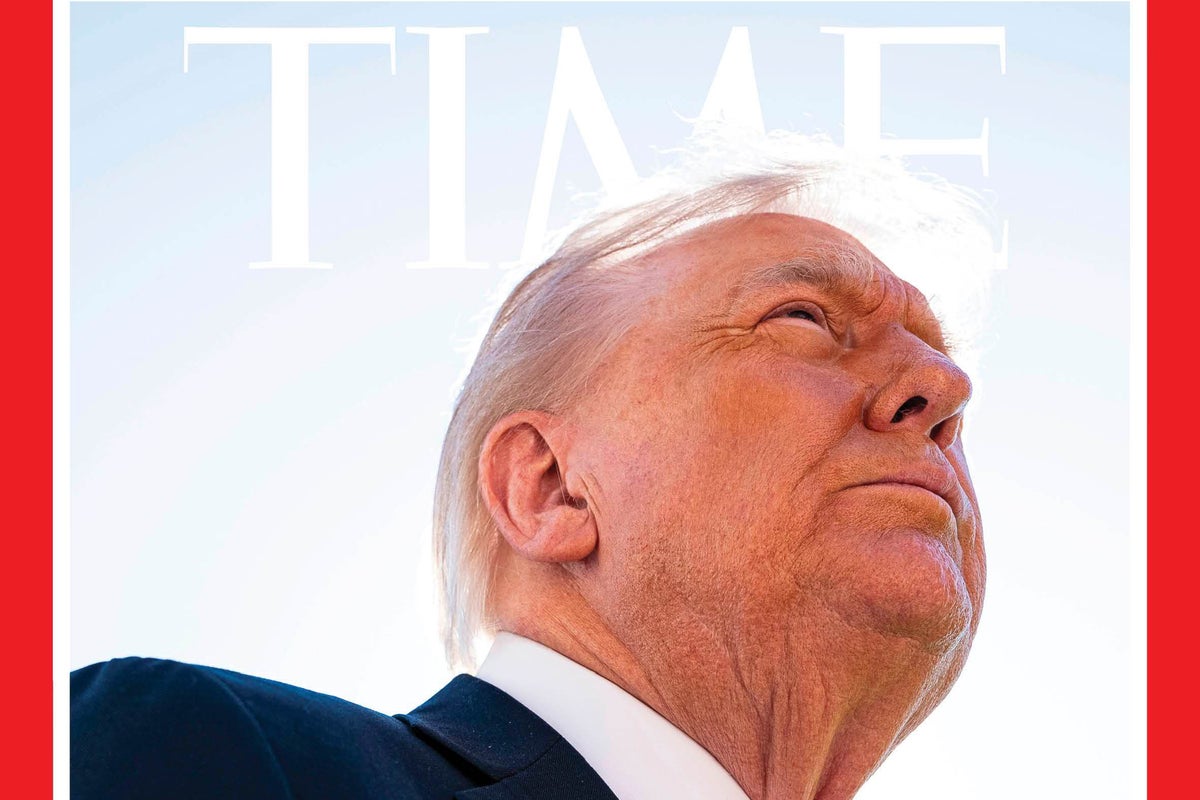 Donald Trump s Issue With His Time Magazine Cover The Independent Donald Trump s Issue With His Time Magazine Cover The Independent