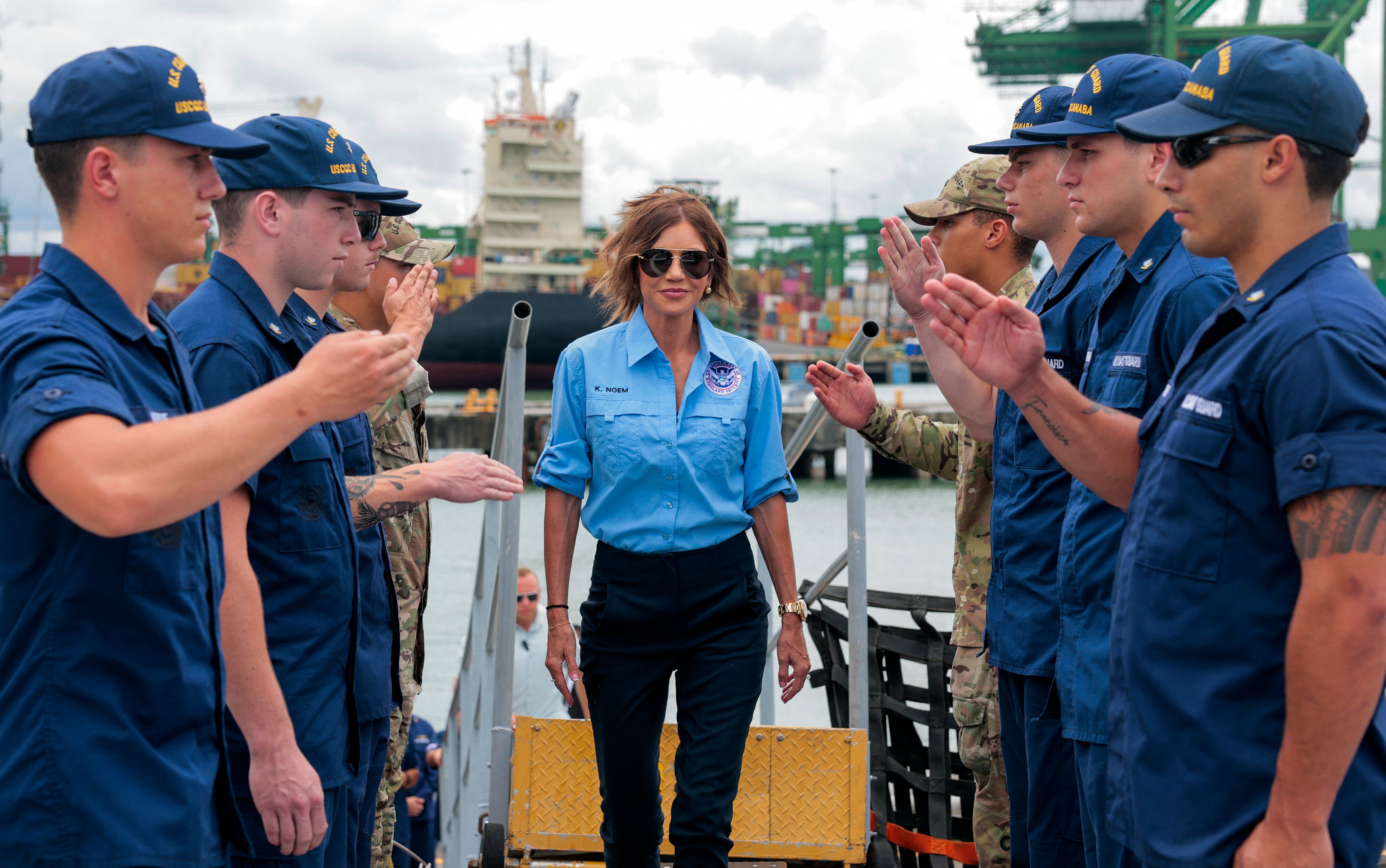 Homeland Security Secretary Kristi Noem vowed to ensure the Coast Guard gets paid during the shutdown using an ‘innovative solution’ — but no one knows what that is.
