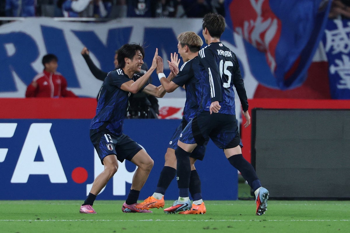 Japan v Brazil live: Hosts stun five-time world…