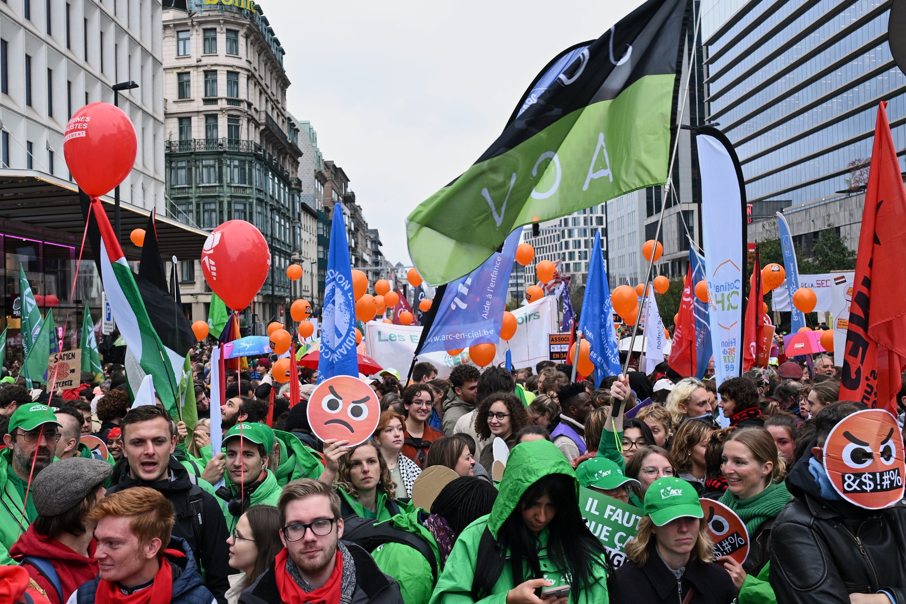 Belgium General Strike
