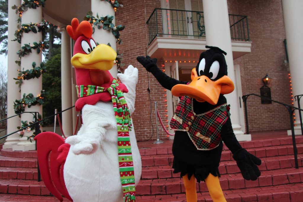 Character meet-and-greets are included with the entry ticket at Six Flags Over Georgia