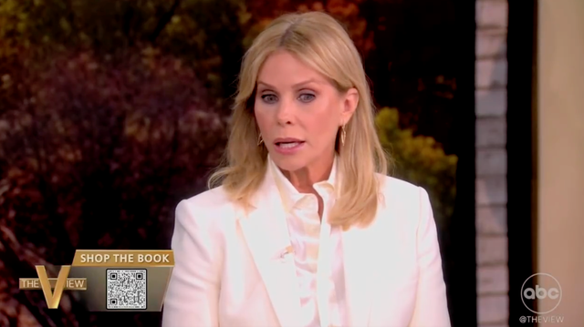 <p>Cheryl Hines appears on 'The View'</p>