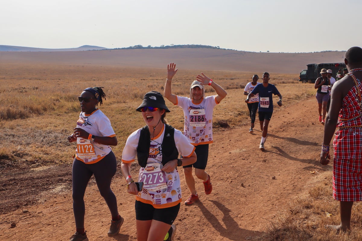 I’ve found the most thrilling way to do a safari – by running a marathon
