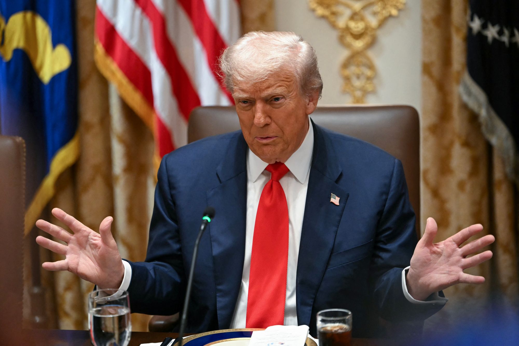 Trump administration said it “determined that the United States is in a non-international armed conflict with these designated terrorist organizations,” according to a report