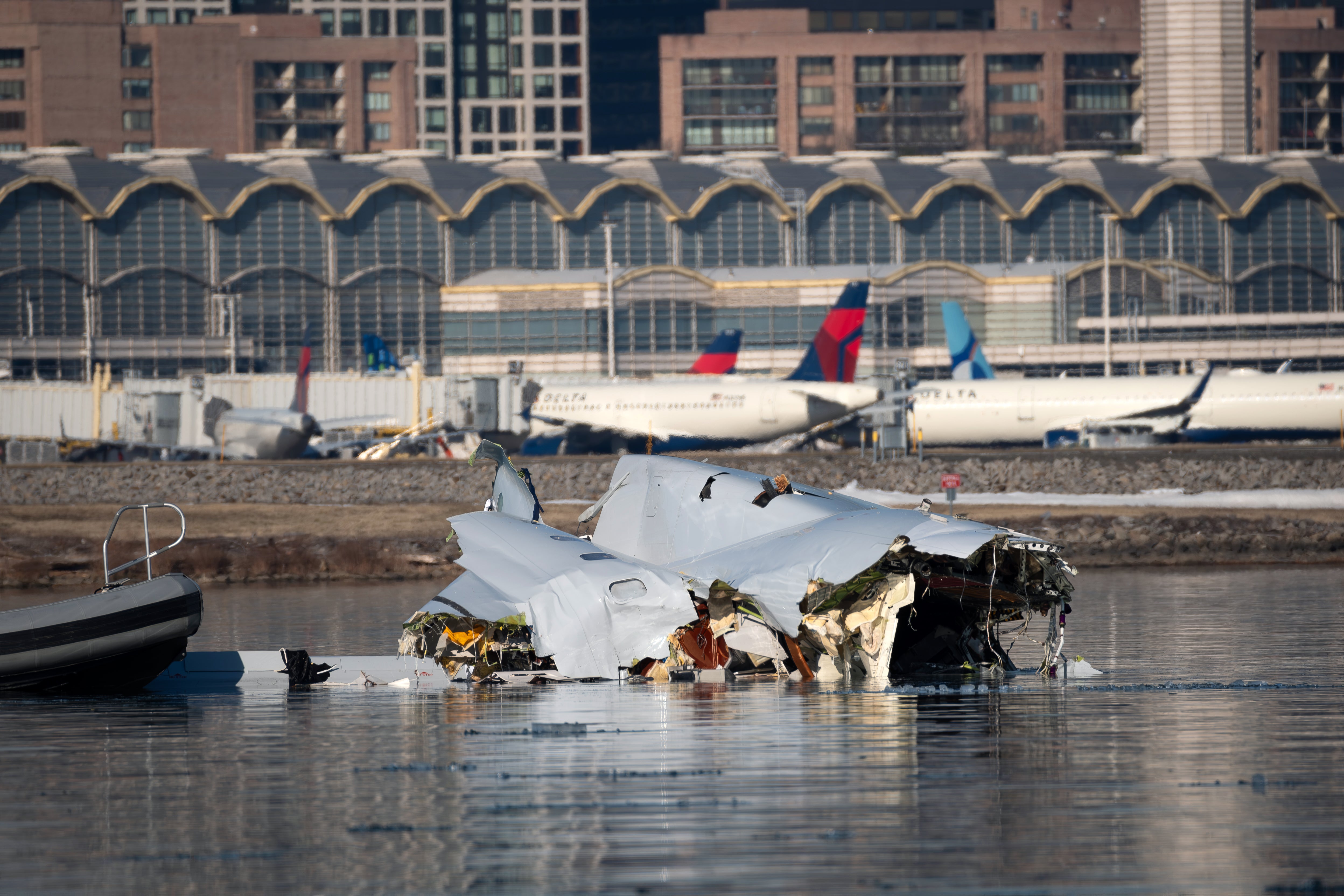 All 67 people onboard the jet and helicopter were killed in the crash in January