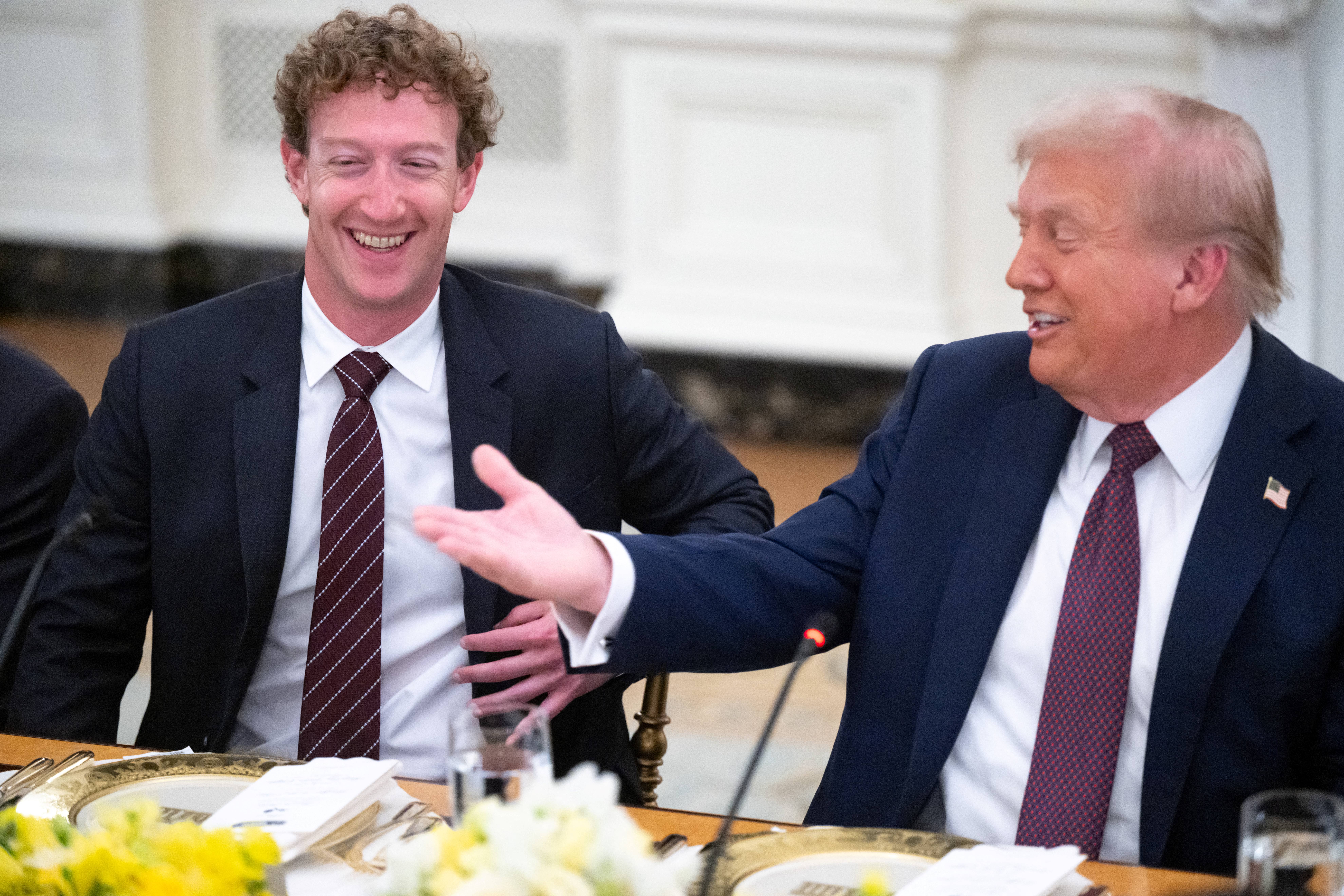 Meta CEO Mark Zuckerberg, who has grown closer with the president in his second administration, expressed regret last year for allowing the Biden administration to push for better content moderation on his platforms