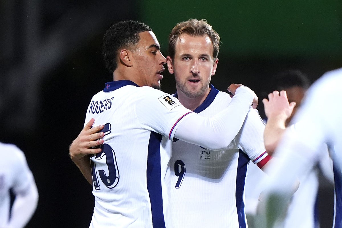 Harry Kane double leads England to World Cup with rout of Latvia