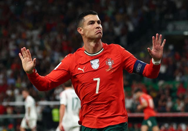 <p>Cristiano Ronaldo set a new record for most World Cup qualifying goals</p>