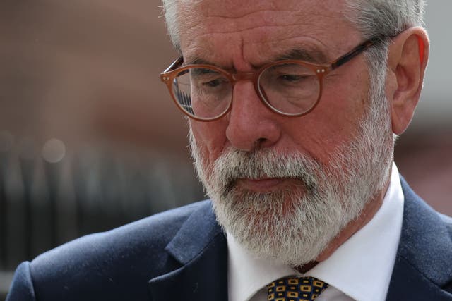 Gerry Adams (Liam McBurney/PA)