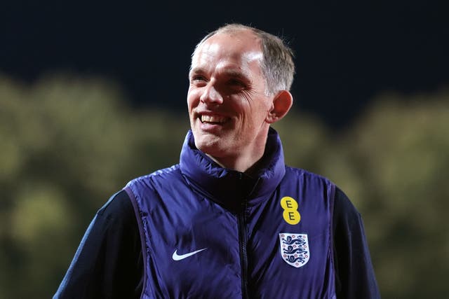 Thomas Tuchel took England fans’ ribbing in ‘good humour’ (Bradley Collyer/PA)