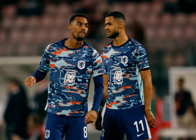 <p>Gravenberch was withdrawn at half-time against Finland after playing the full match in the 4-0 win over Malta</p>