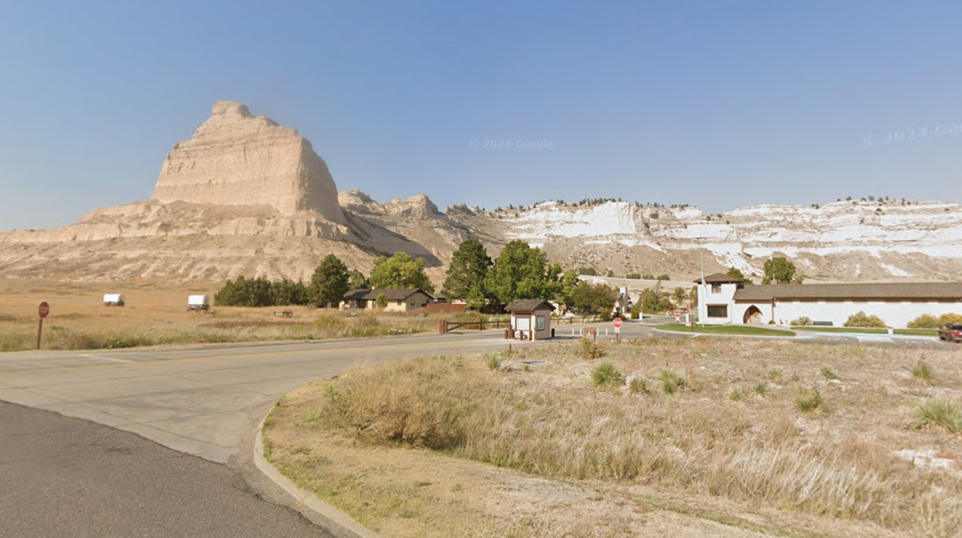 The human remains were discovered near the Scotts Bluff National Monument