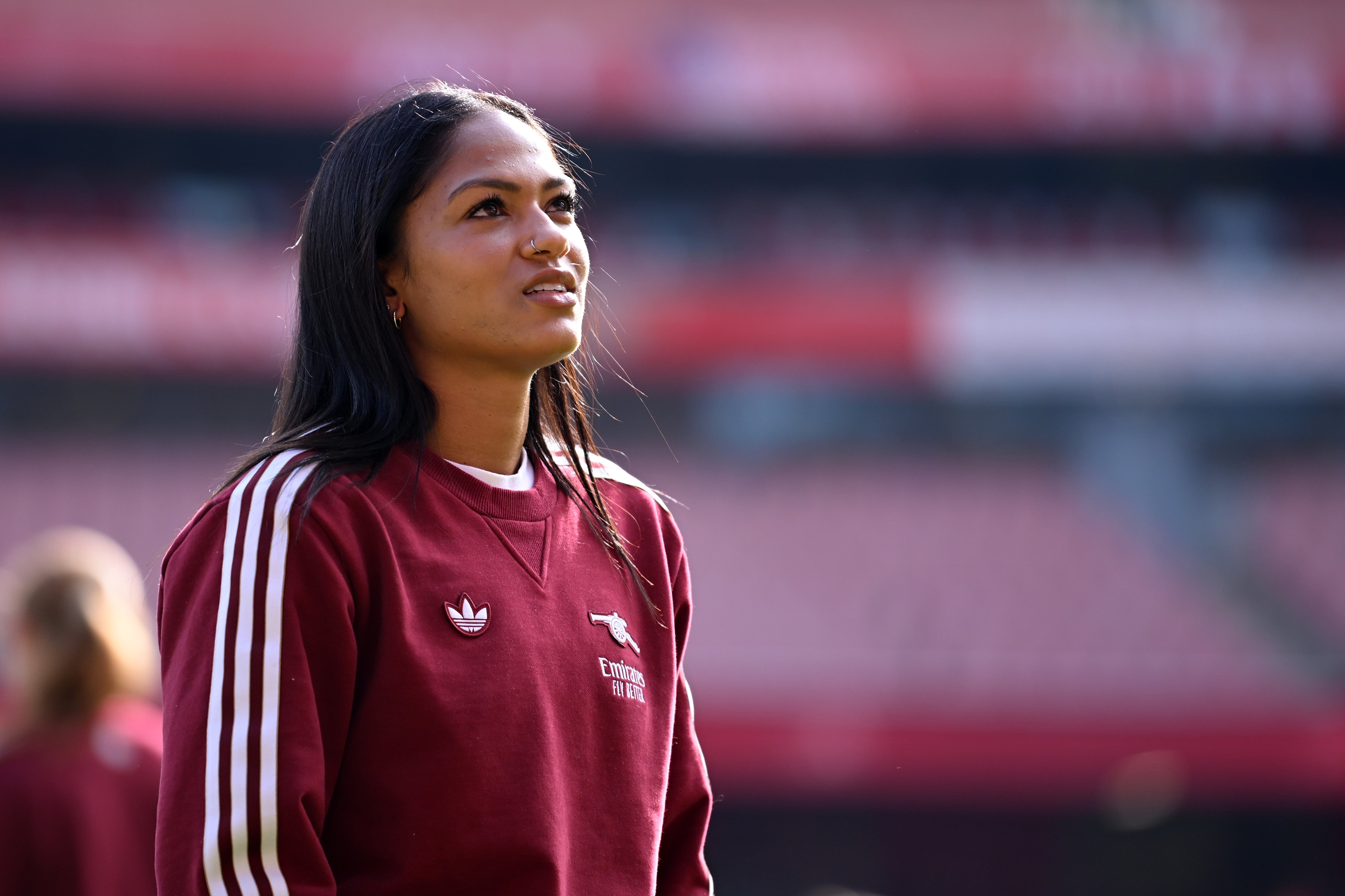 <p>Taylor Hinds has received her first England call-up after winning a cap for Jamaica last year</p>