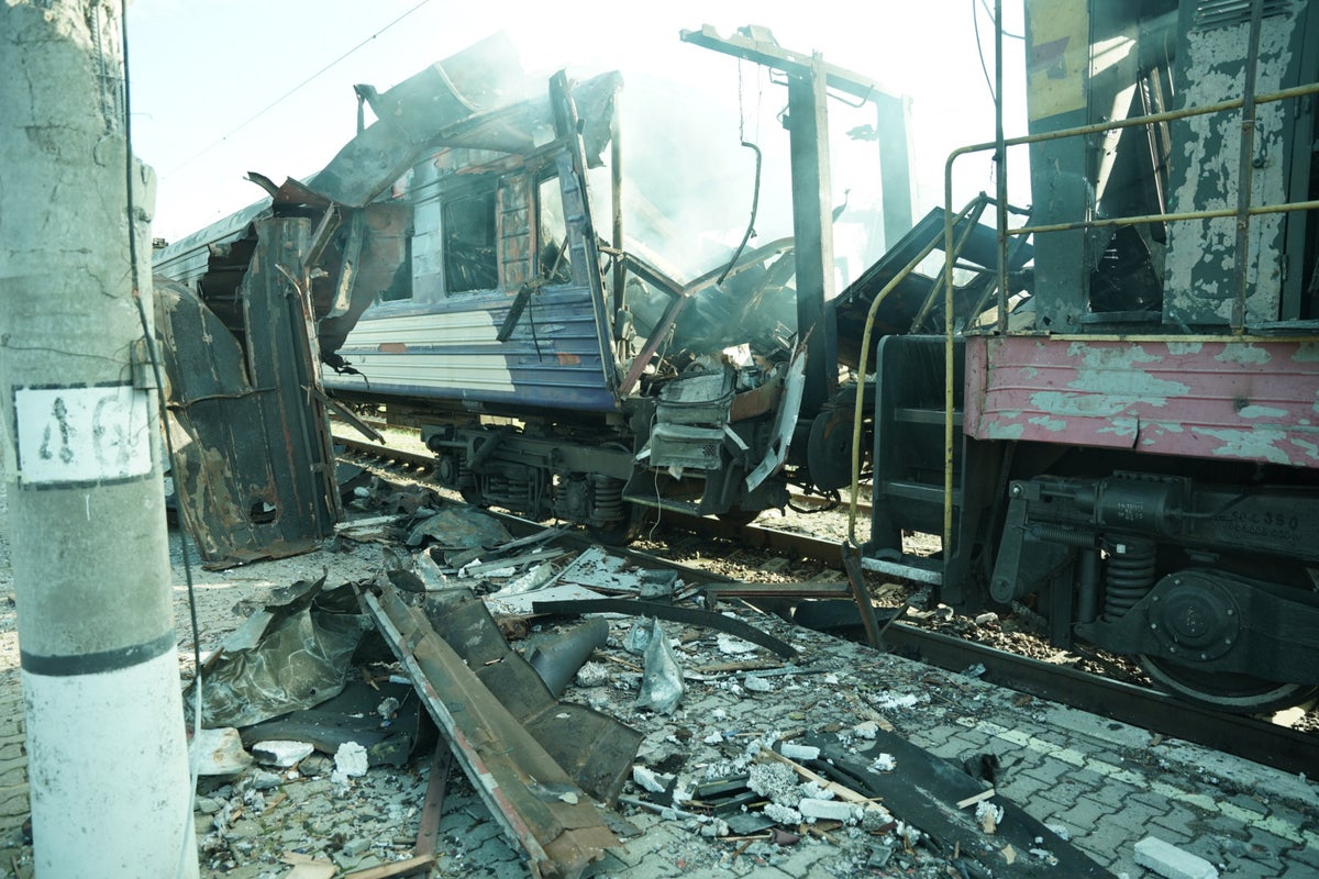 Russia makes more precise drones and is using them to attack Ukraine’s vital rail network