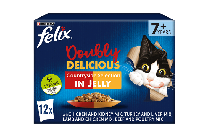 Felix doubly delicious meaty selection wet cat food