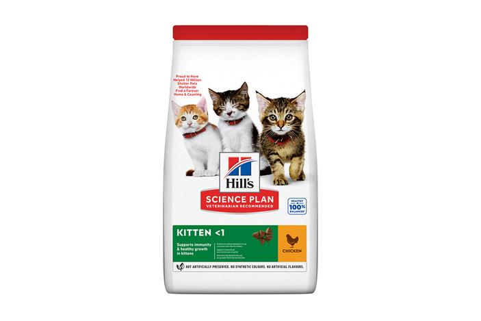 Best cat food Indybest review Hill’s kitten food with chicken