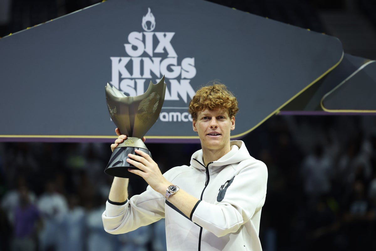 Six Kings Slam live: Sinner, Djokovic and Alcaraz compete in big-money Saudi exhibition Six Kings Slam live: Sinner, Djokovic and Alcaraz compete in big-money Saudi exhibition