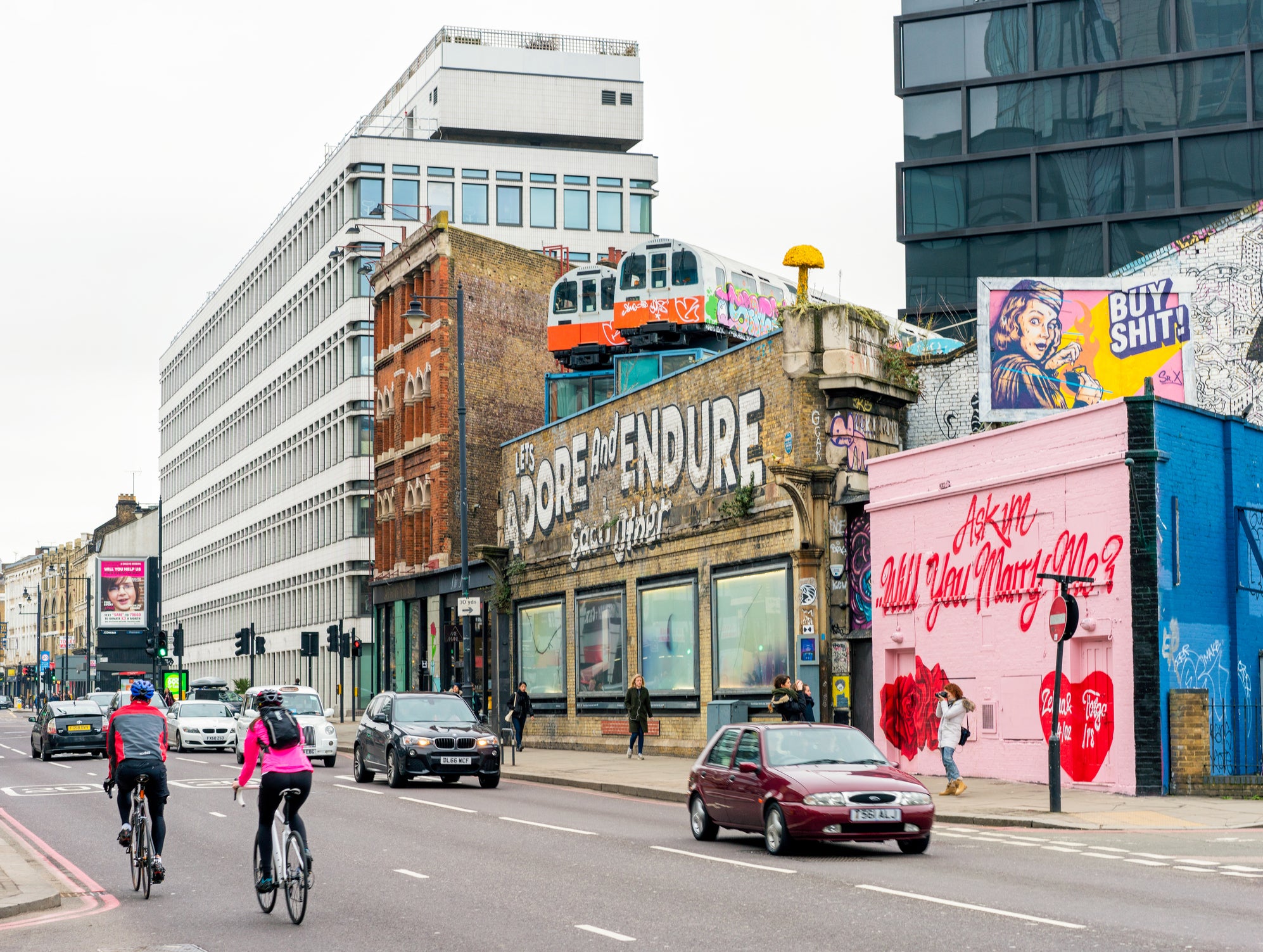 Hijingo can be found in the London neighbourhood, Shoreditch