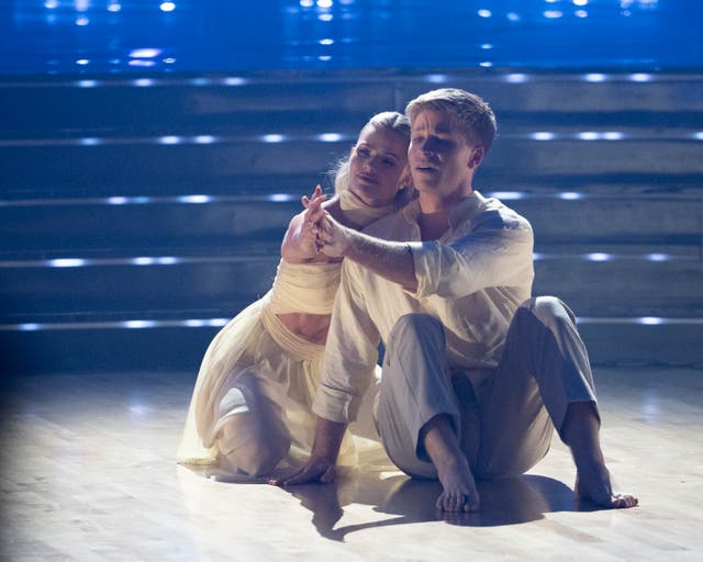 <p>Robert and his partner performed a contemporary dance to ‘You’ll be in My Heart’ by Phil Collins</p>