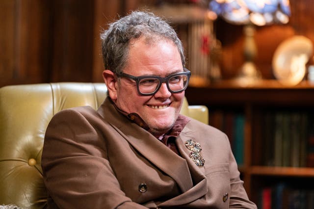 <p>Alan Carr in BBC’s The Celebrity Traitors</p>