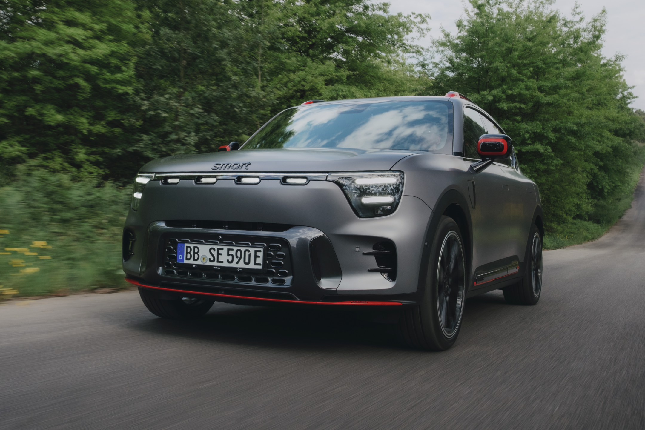 The Smart #5 can charge from 10 to 80 per cent in under 18 minutes – though no public UK charging point can handle it