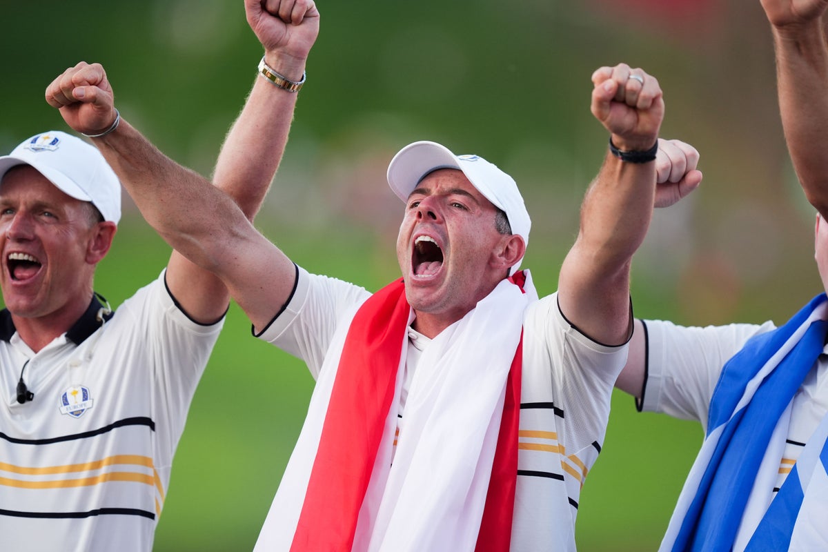 Rory McIlroy wants Ryder Cup focus to be on Europe’s performance