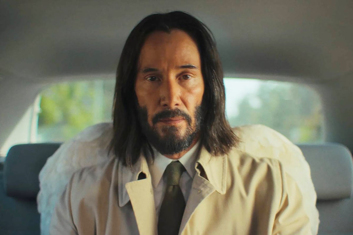 Good Fortune review – An angelic Keanu Reeves rises above the muddle of Aziz Ansari’s feature debut