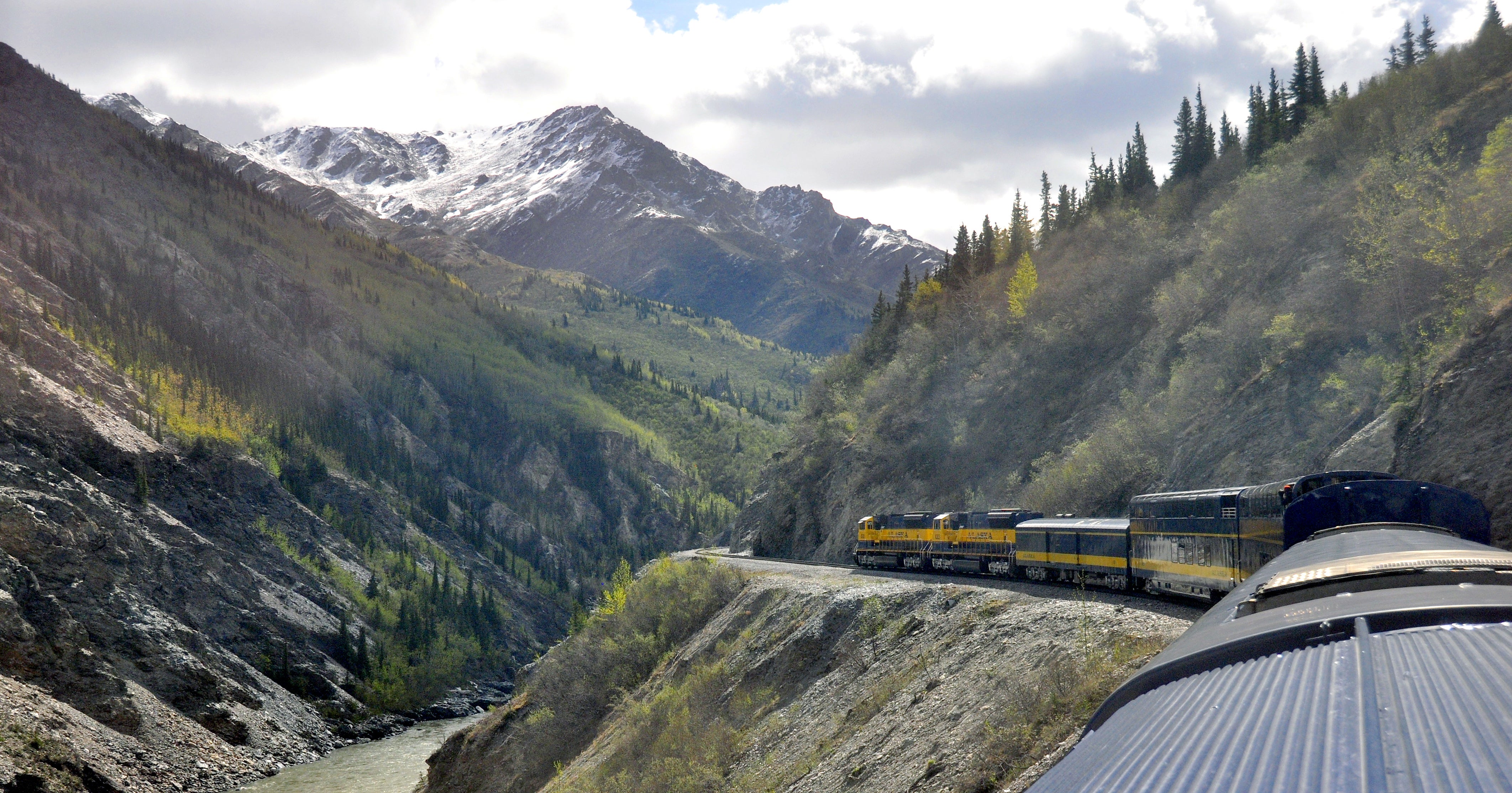 The Denali Star Train showcases some of Alaska’s most breathtaking scenery