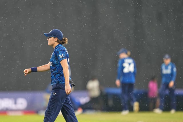 England captain Nat Sciver-Brunt admitted her side were not good enough against Pakistan (Eranga Jayawardena/AP)
