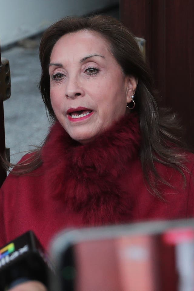 PERU-EXPRESIDENTA BOLUARTE