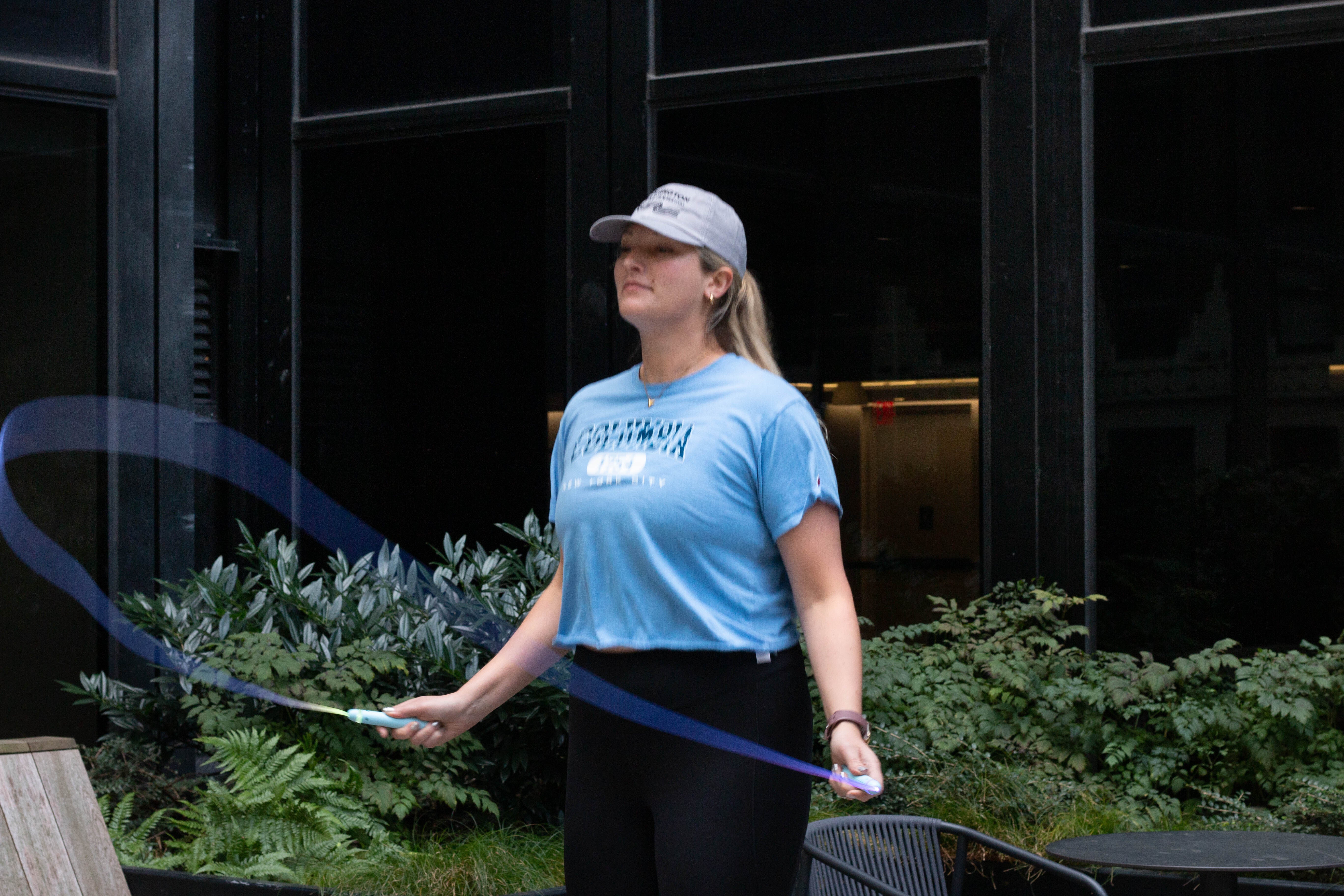The Independent's Julia Musto jumps rope. As a runner who loves being on the move, nothing could have sounded worse