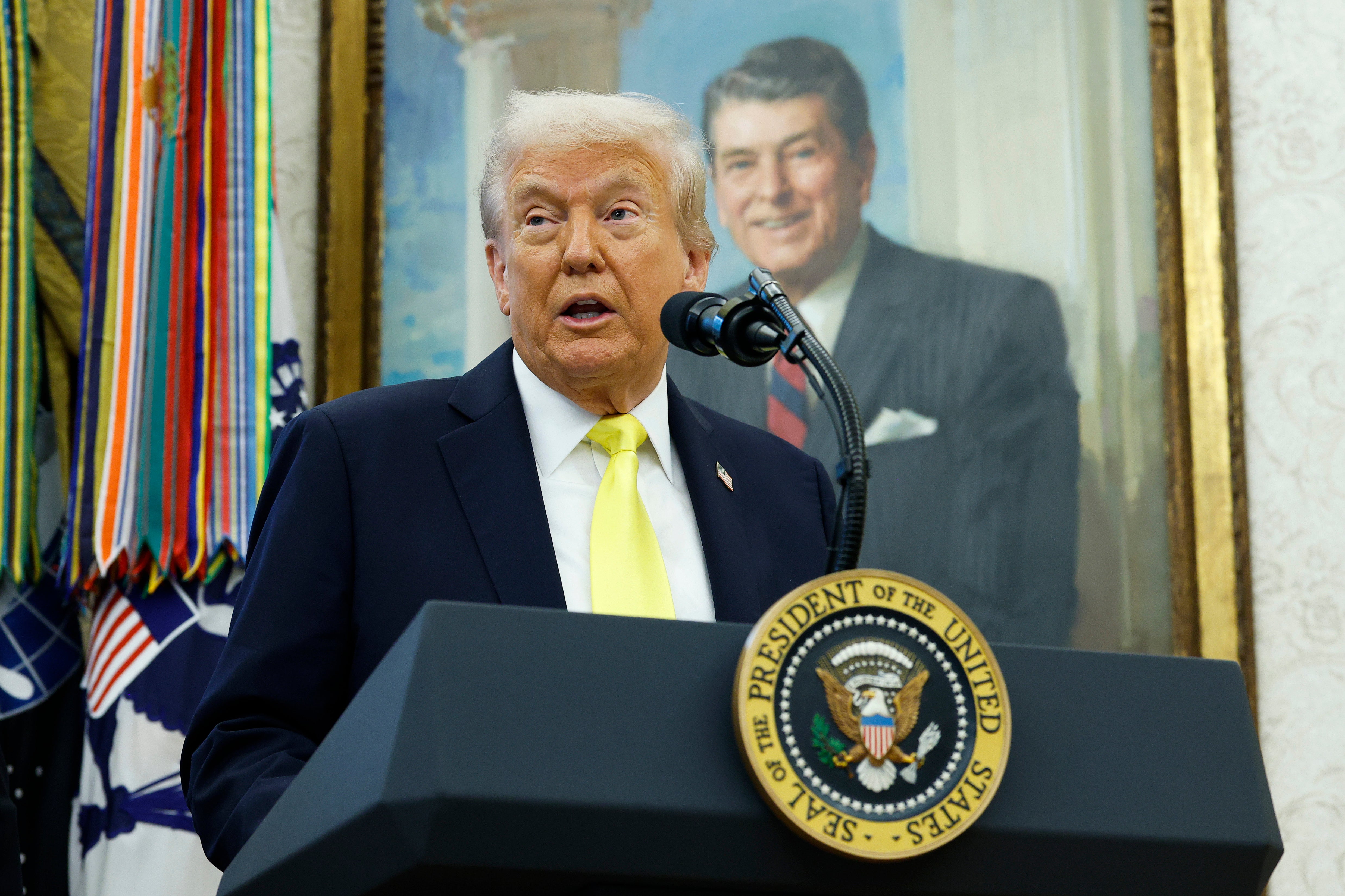 Donald Trump said his administration is ‘looking’ into military strikes inside Venezuela as he authorizes CIA actions inside the country