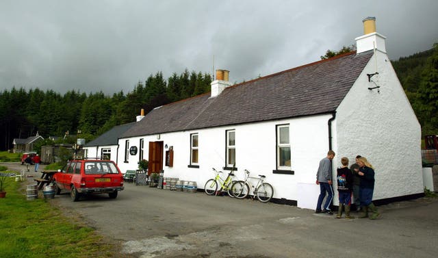<p>Potter along: The Old Forge is accessible via an 18-mile walk or a seven-mile sea crossing</p>