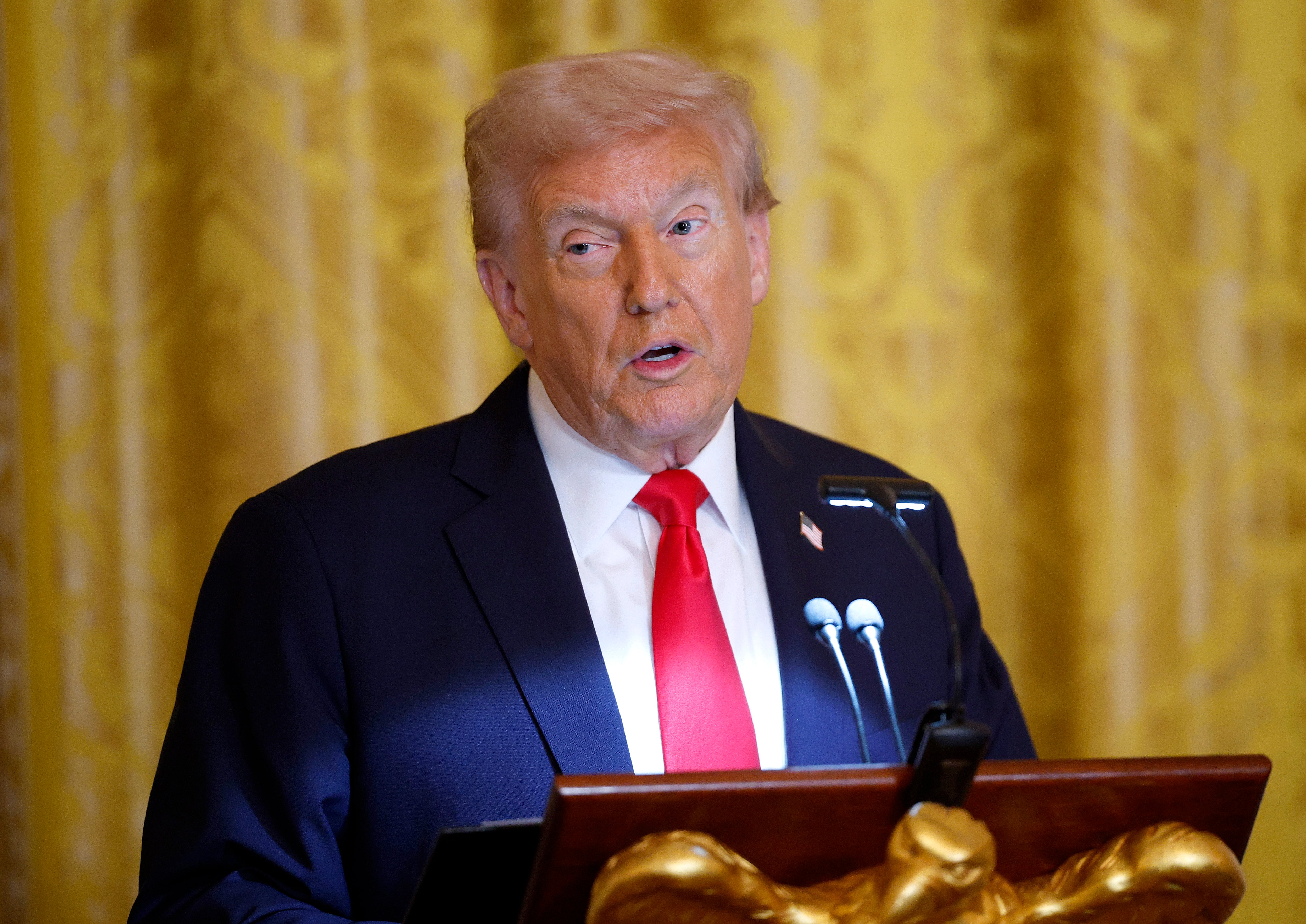 President Donald Trump has hosted a fundraiser for his White House ballroom construction project as hundreds of thousands of federal workers go unpaid amid the ongoing government shutdown
