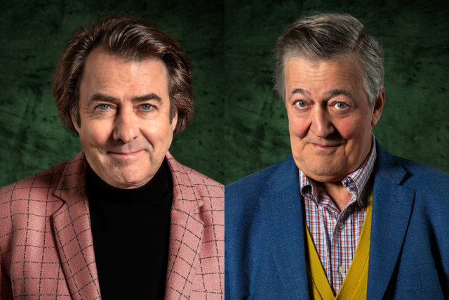 <p>Jonathan Ross and Stephen Fry are the two celebs at the centre of the 'big dog theory'</p>