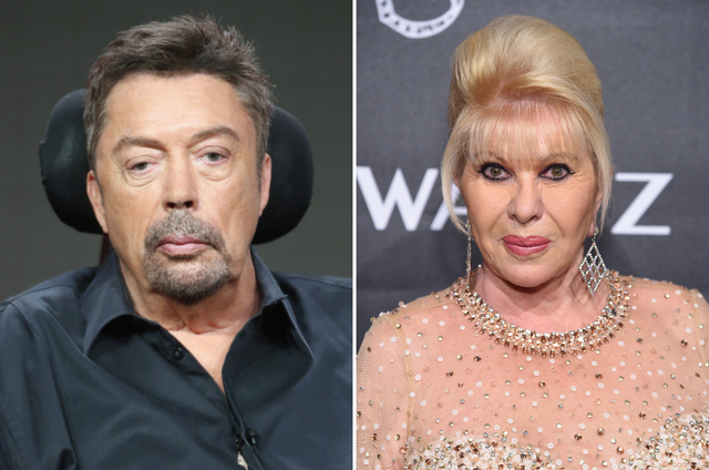 <p>Tim Curry recuerda haberle dicho a la difunta Ivana Trump que le gustaban sus decisiones sobre el diseño interior del Hotel Plaza, a pesar de que en realidad lo "aborrecía"</p>